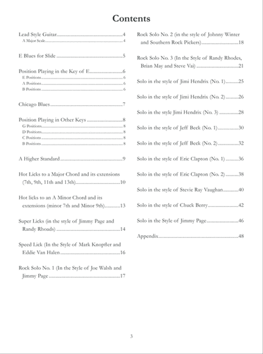 Modern Guitar Method Grade 4, Rock Studies Classical Guitar scores gallery preview page 4