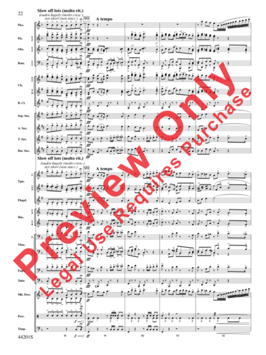 Handel in the Strand Handel in the Strand Concert Band scores gallery preview page 23