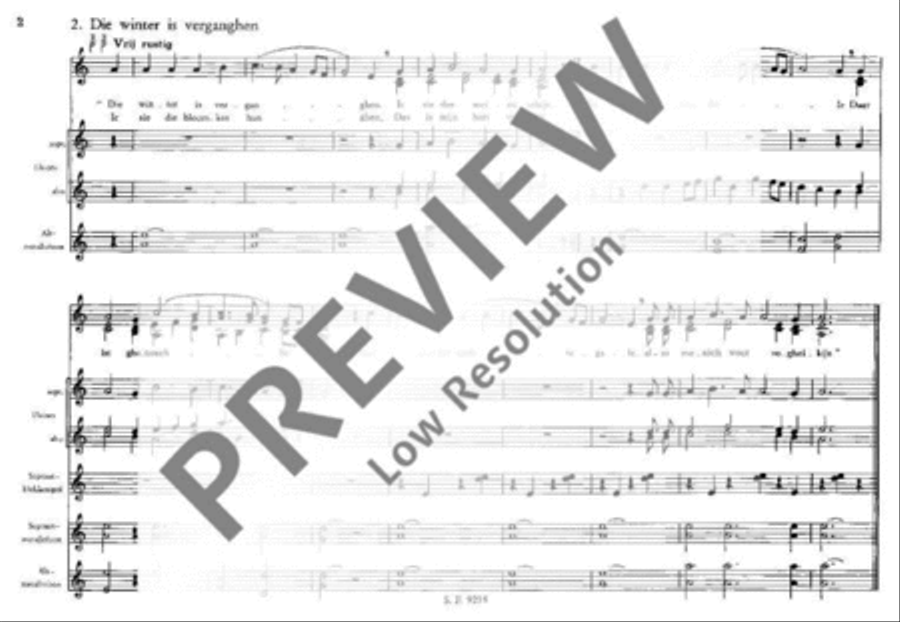 11 Nederlandse volksliederen Recorder scores gallery preview page 5