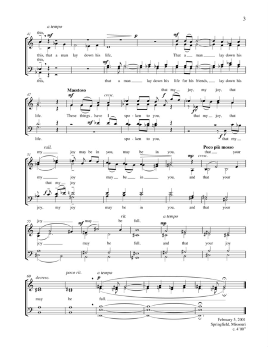 So Have I Loved You 4-Part scores gallery preview page 7