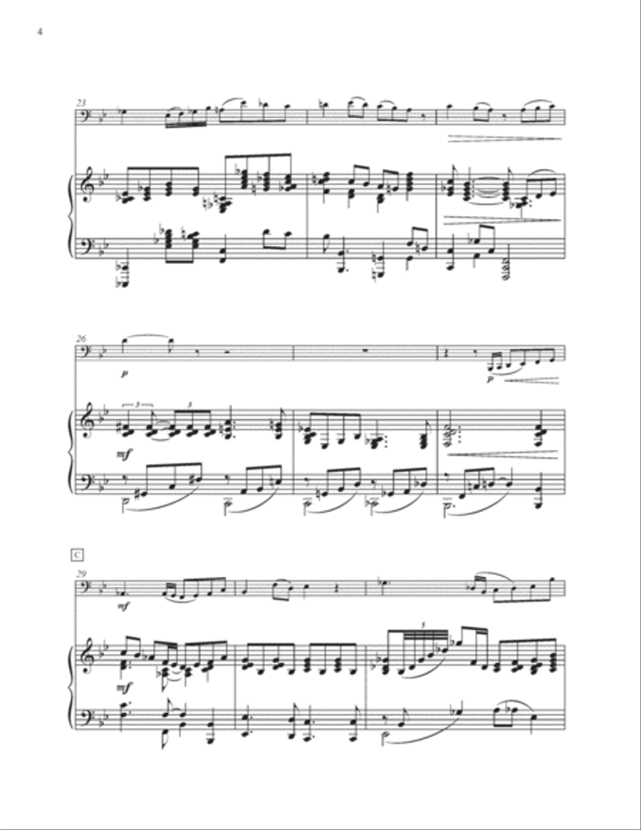 California Suite Tuba scores gallery preview page 4