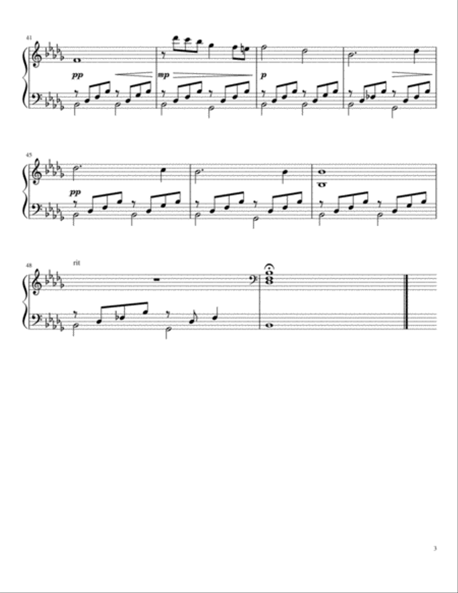 Two Preludes Piano Solo scores gallery preview page 3