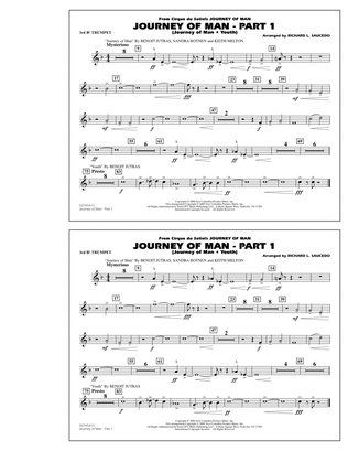 Journey of Man - Part 1 (Journey of Man: Youth) - 3rd Bb Trumpet