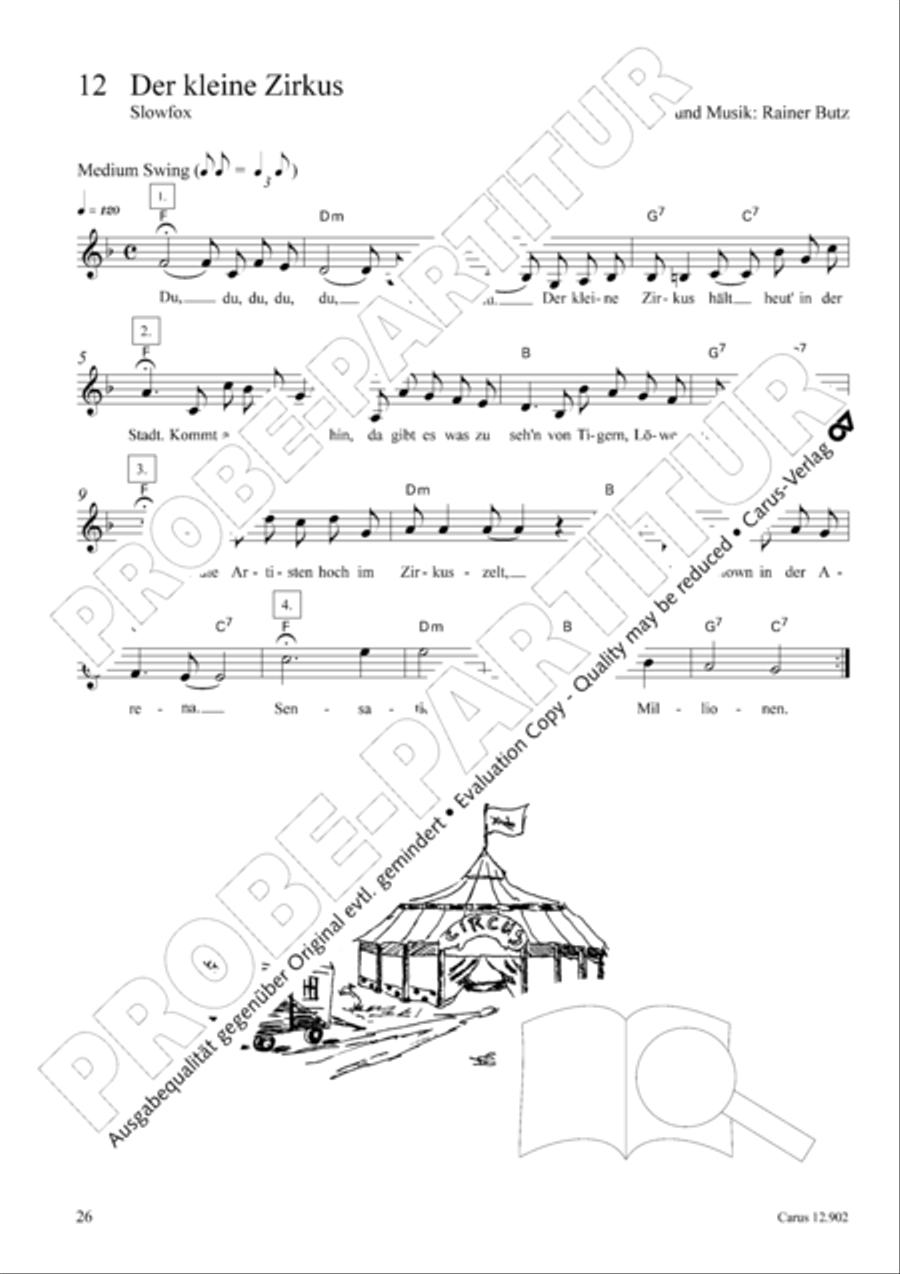 Gute-Laune-Kanons 4-Part scores gallery preview page 27