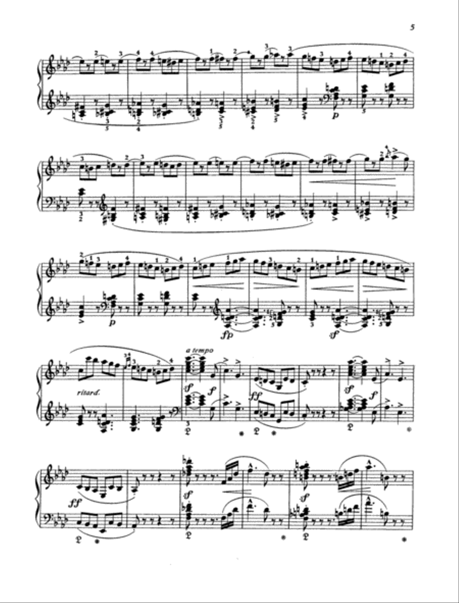 Tarantella A-flat major, Op. 85/2 Piano Solo scores gallery preview page 4