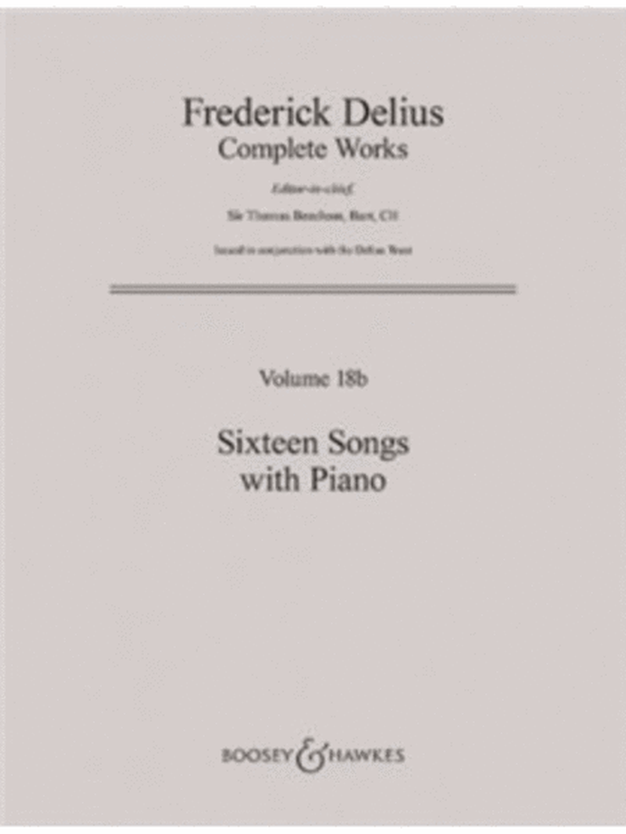 Frederick Delius Complete Works