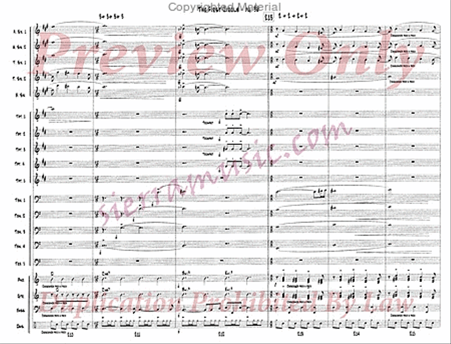 The First Circle Big Band scores gallery preview page 37