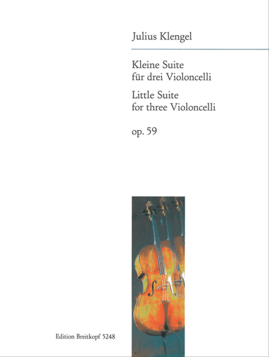 Little Suite for Three Violoncelli Op. 59 Cello scores gallery preview page 1