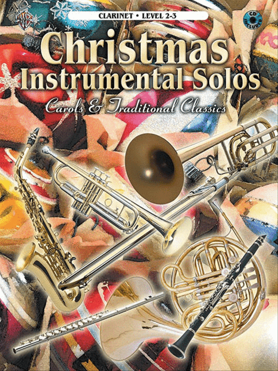 Christmas Instrumental Solos - Clarinet (Book & CD) Clarinet Solo scores gallery preview page 1