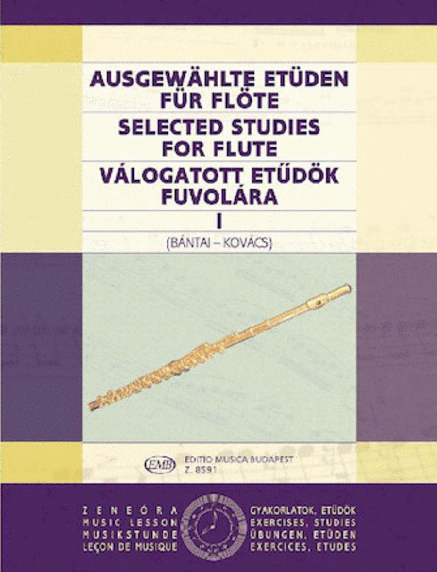 Selected Studies for Flute - Volume 1