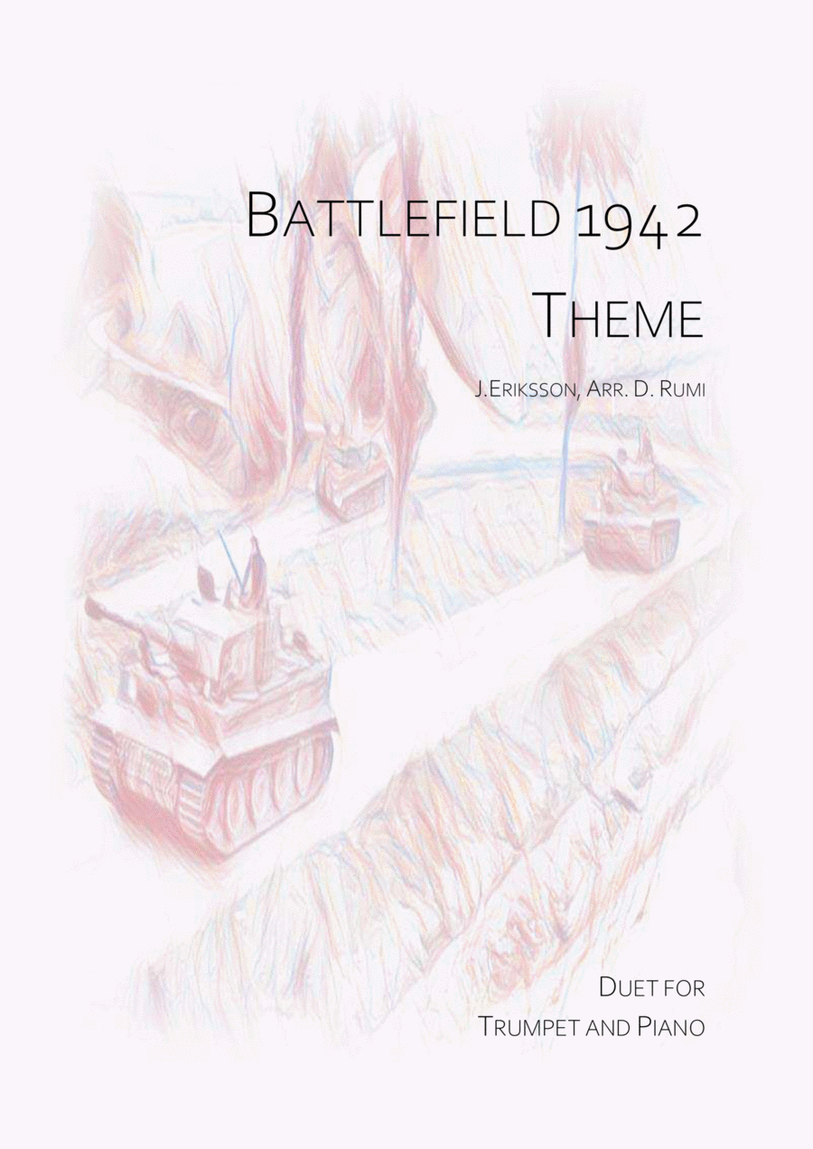 Battlefield 1942 Theme Trumpet Solo scores gallery preview page 1