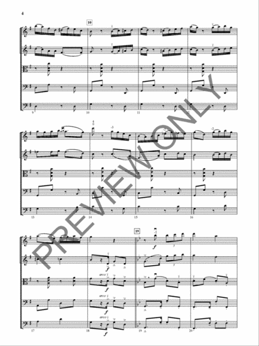 Por Una Cabeza - Full Score and Parts Violin scores gallery preview page 3