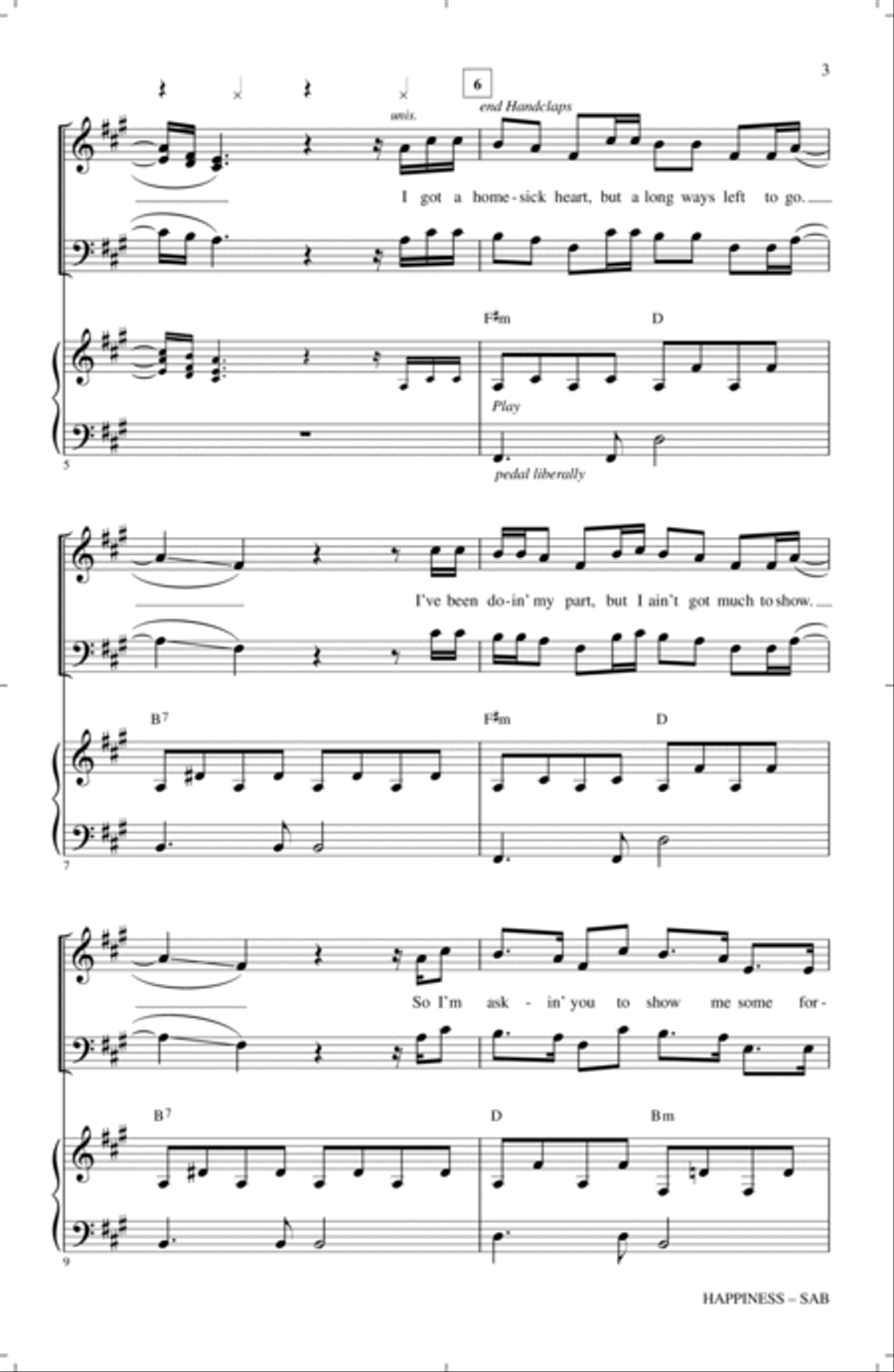 Happiness 3-Part scores gallery preview page 2