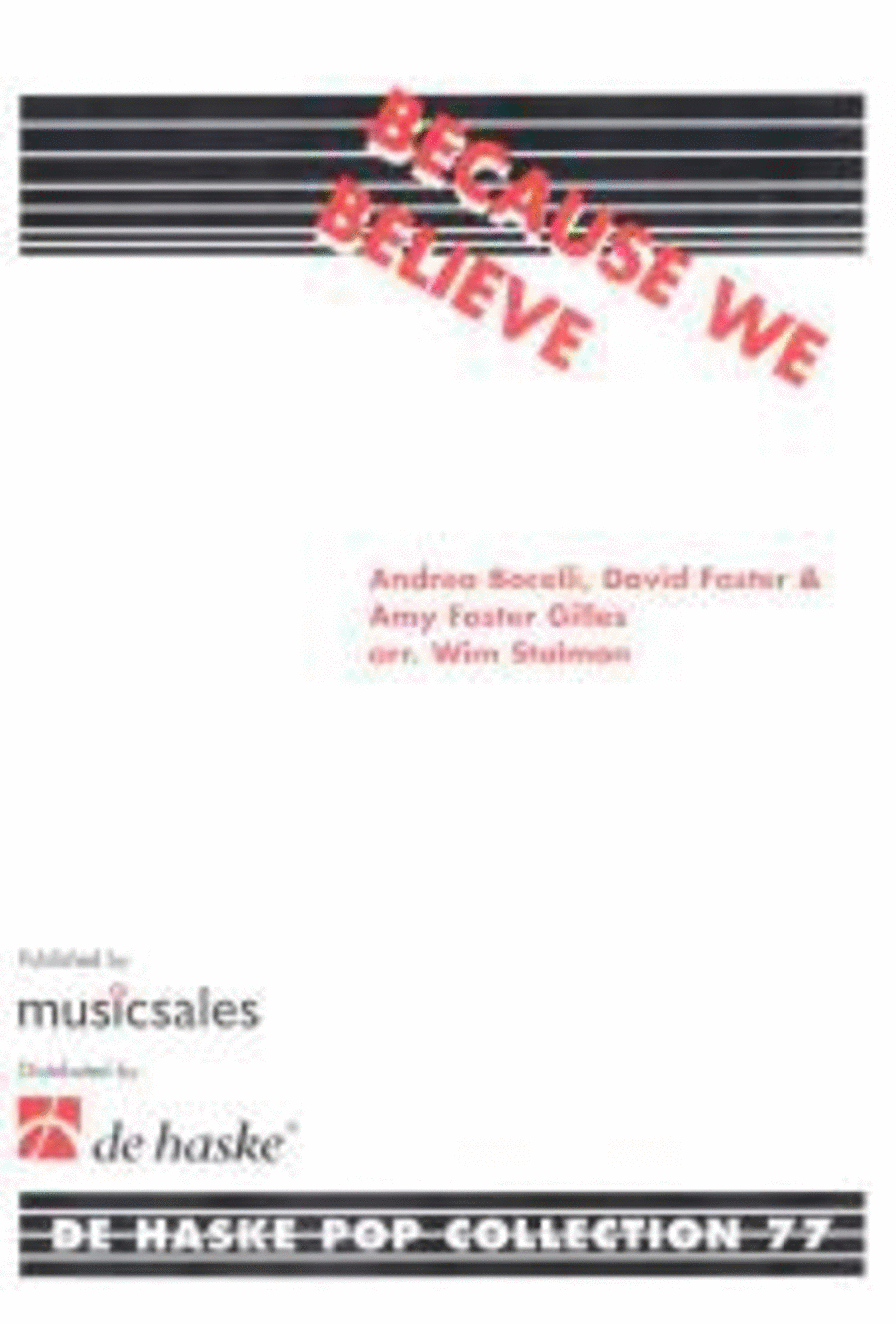 Because We Believe Fanfare Band scores gallery preview page 1