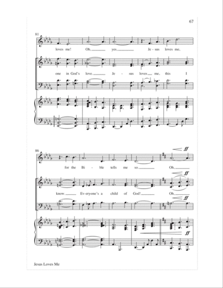 Let the Children Sing 4-Part scores gallery preview page 69