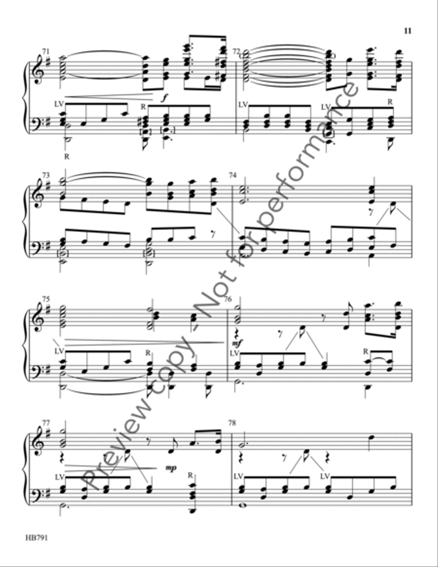 Awake, My Soul - Buckwalter 5-Octaves scores gallery preview page 11