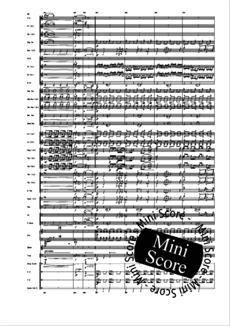 Tetis Concert Band scores gallery preview page 28