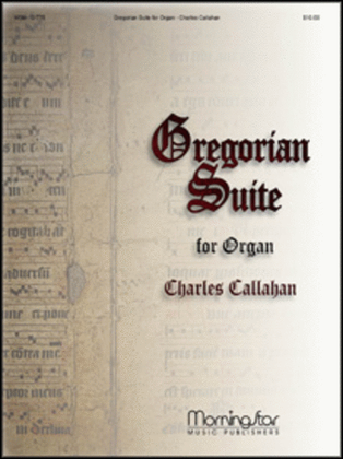 Book cover for Gregorian Suite for Organ