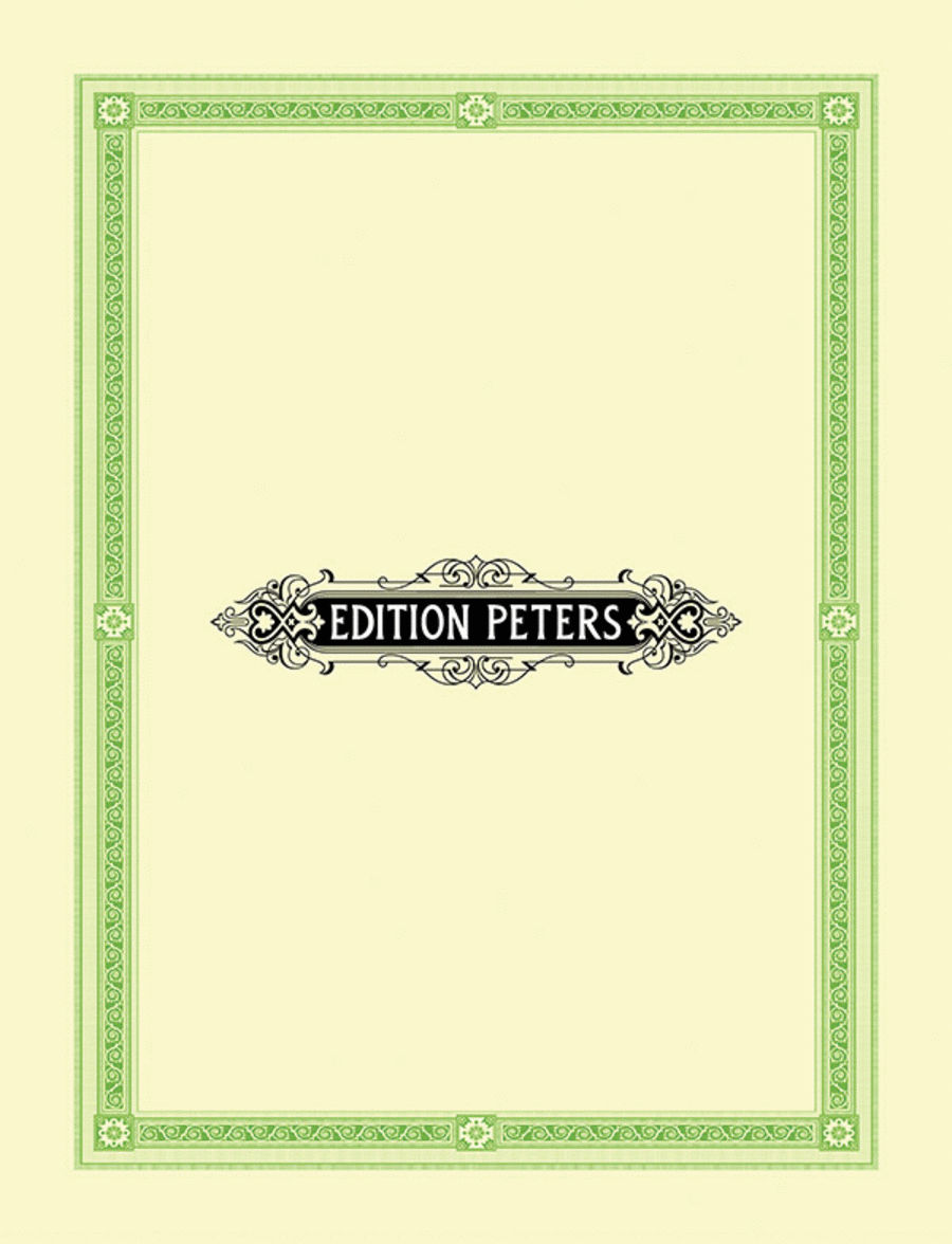 Chorale Preludes (12) in 2 volumes Volume 1