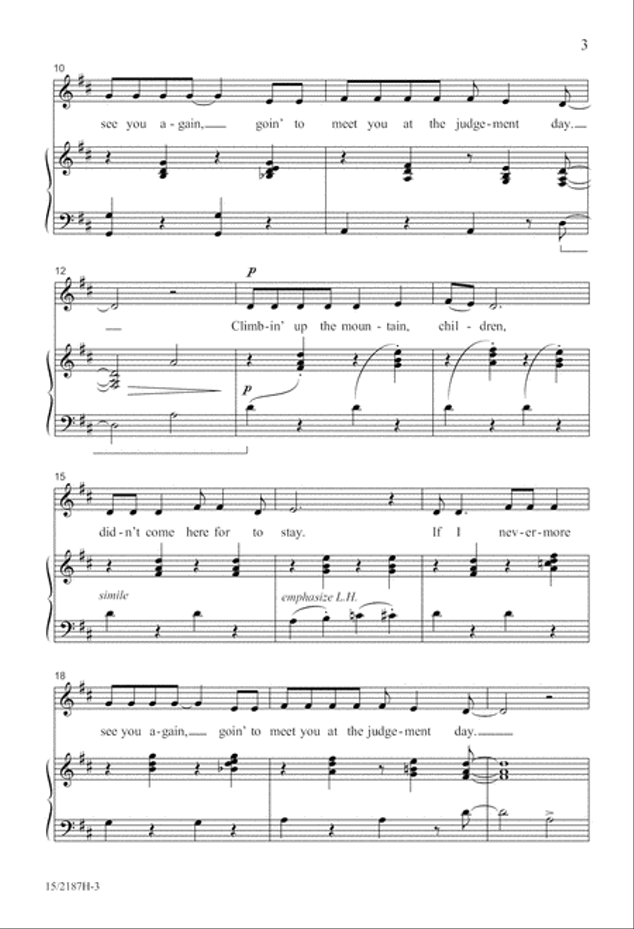 Climbin' Up the Mountain 2-Part scores gallery preview page 4