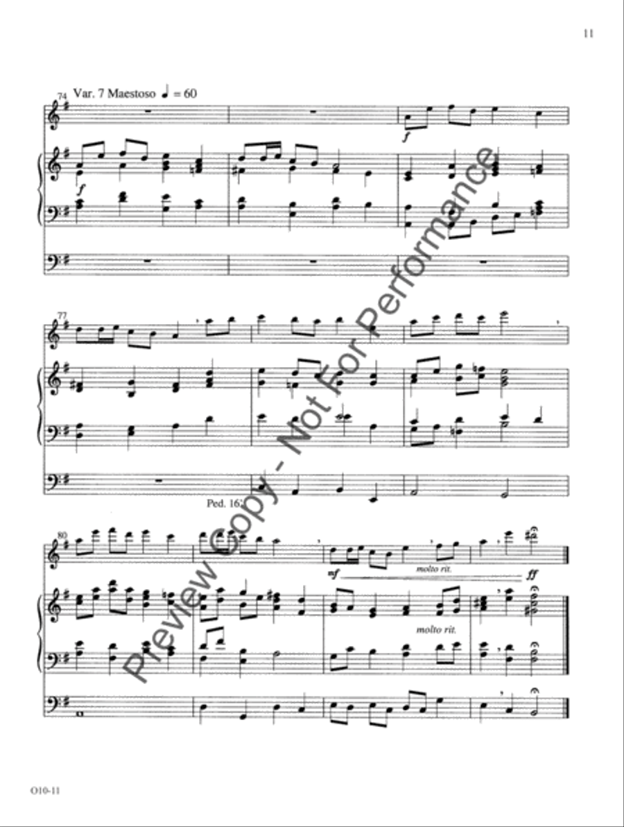 Noel Nouvelet - organ and flute Flute scores gallery preview page 9
