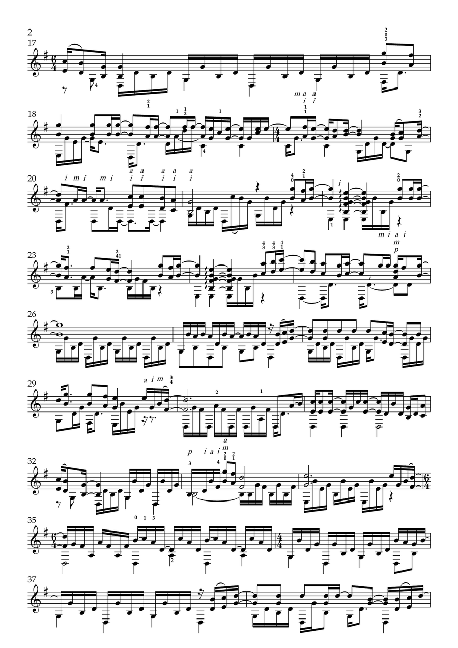 The Boxer Acoustic Guitar scores gallery preview page 2