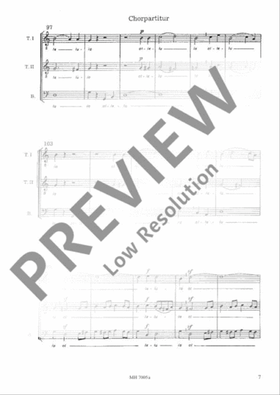 Angelus ad pastores ait TTB scores gallery preview page 8