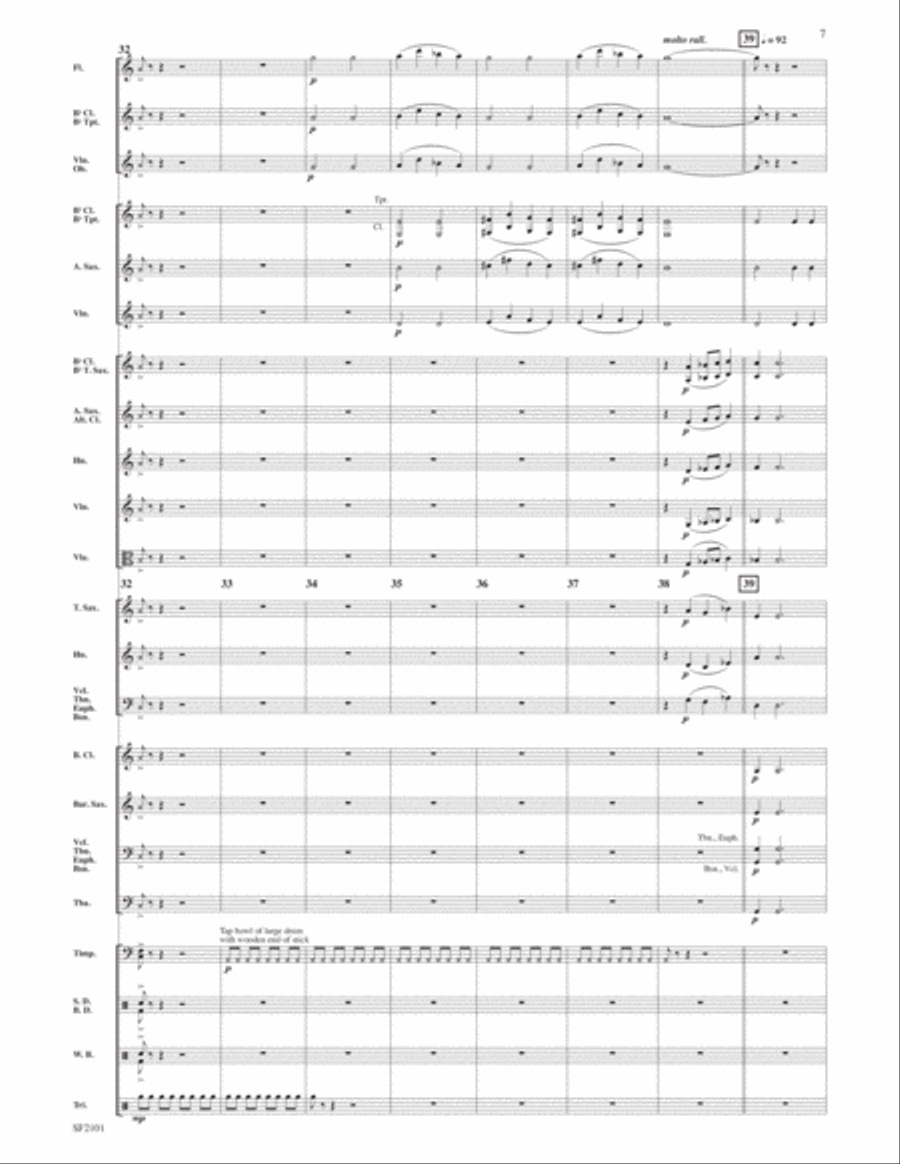 Canto - Full Score Concert Band scores gallery preview page 5