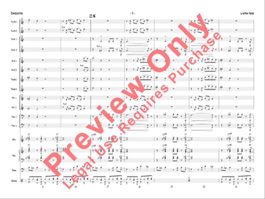 Listen Here Jazz Ensemble scores gallery preview page 6
