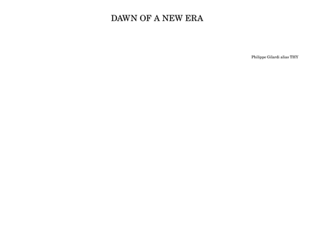 DAWN OF A NEW ERA image number null