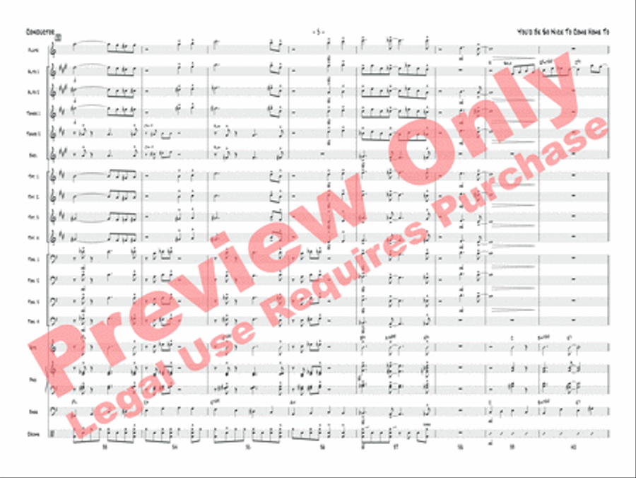 You'd Be So Nice to Come Home To Jazz Ensemble scores gallery preview page 26