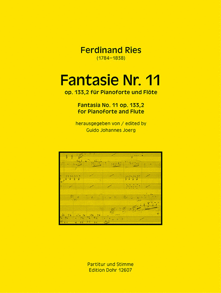 Fantasie Nr. 11 für Pianoforte und Flöte op. 133,2 (über Themen aus Rossinis Oper "Mosè in Egitto")