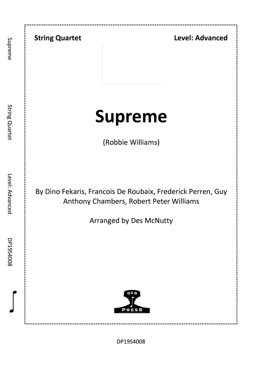 Supreme String Quartet scores gallery preview page 1
