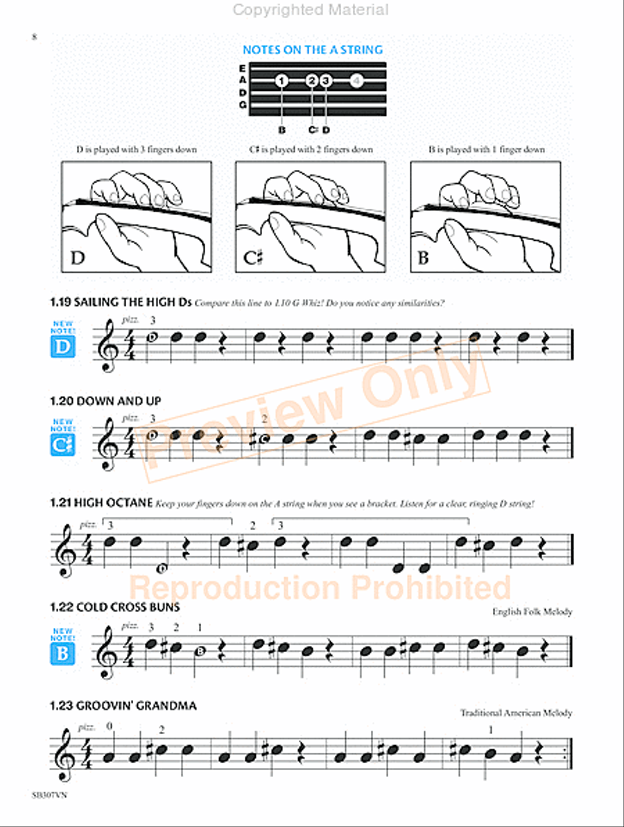 Measures of Success for String Orchestra-Violin Book 1 Chamber Orchestra scores gallery preview page 11