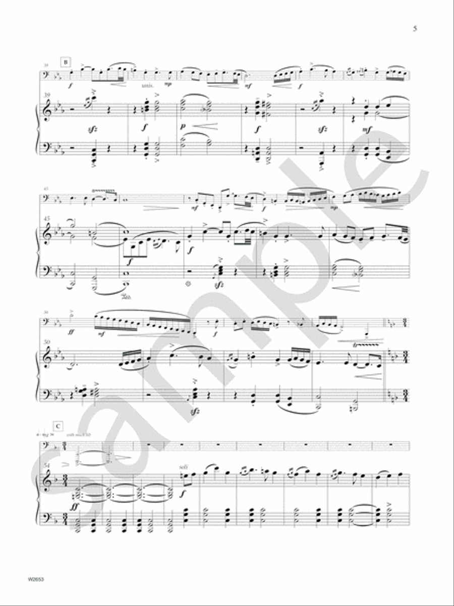 Tapestries Tapestries Tuba scores gallery preview page 6