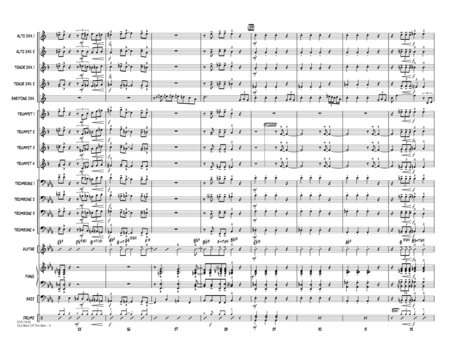 Out Back Of The Barn (Bari Sax Feature) - Full Score