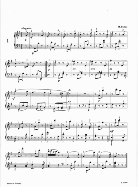 Ausgewählte Etüden V für Klavier
