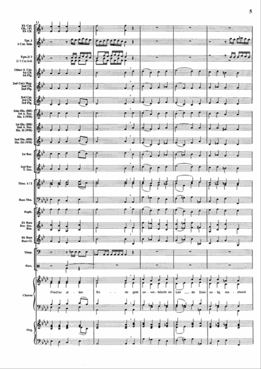 Chorale / Sinfonia & Gavotte Brass Band scores gallery preview page 6