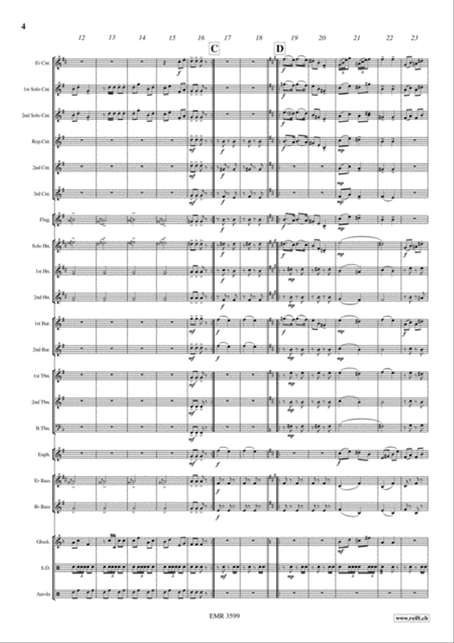 Blacksmith Polka Brass Band scores gallery preview page 5