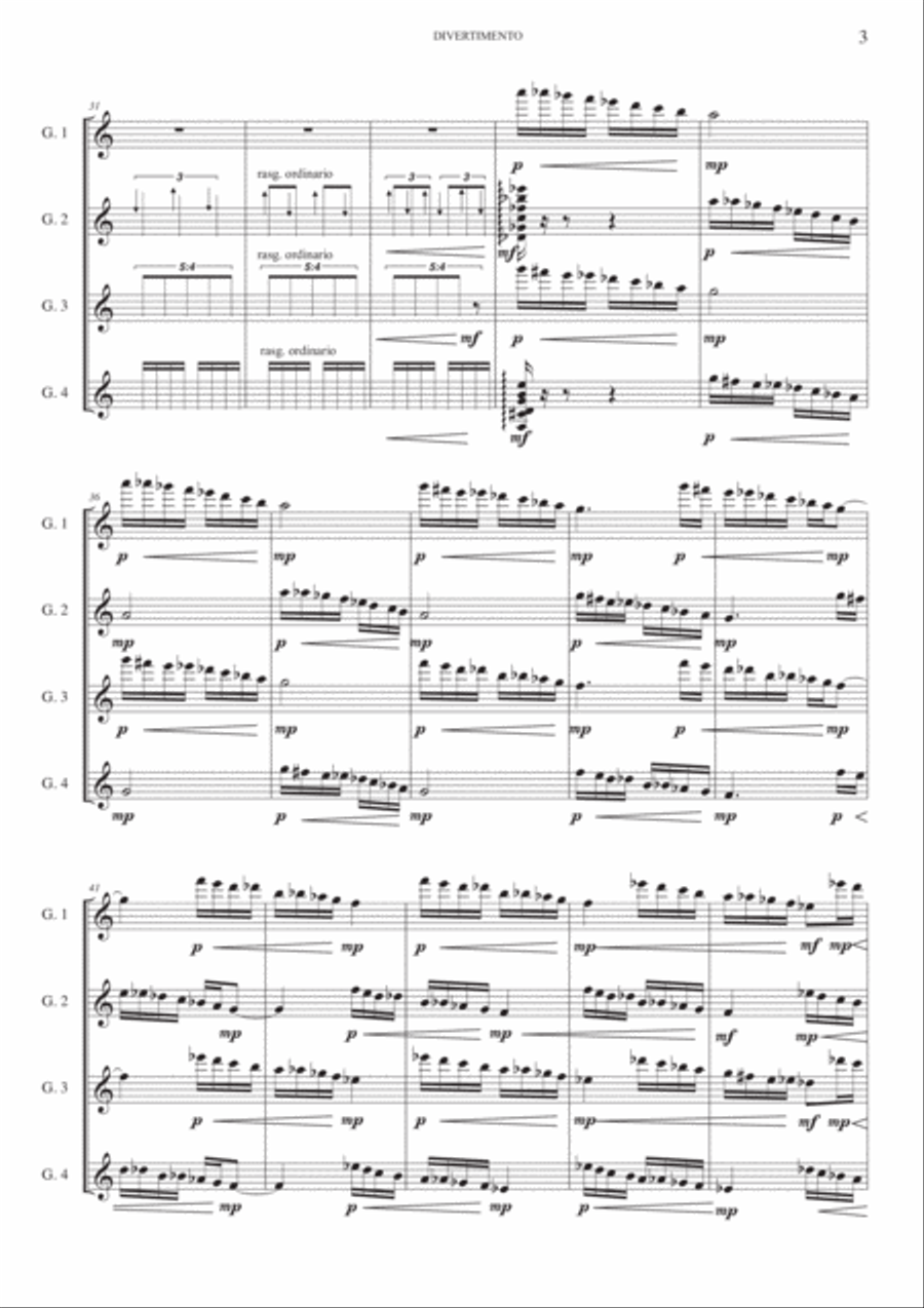 Divertimento Large Ensemble scores gallery preview page 5