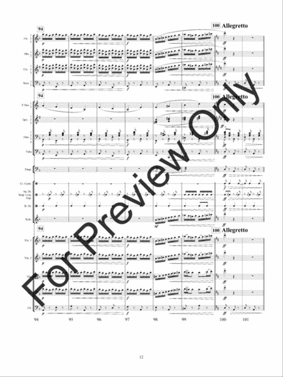 Csardas (Score) Full Orchestra scores gallery preview page 16