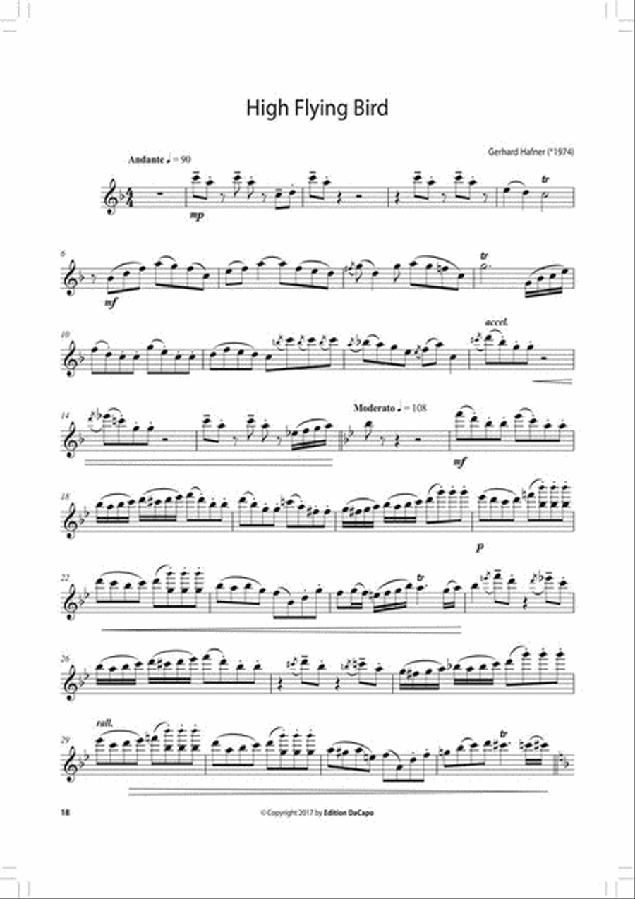 Da Capo Bühnenspaß Bronze - Flöte Flute Solo scores gallery preview page 4
