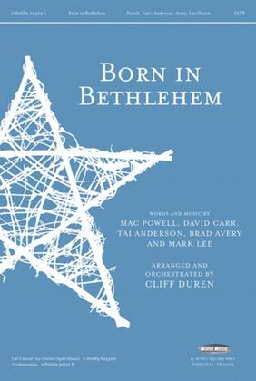 Born In Bethlehem - CD ChoralTrax