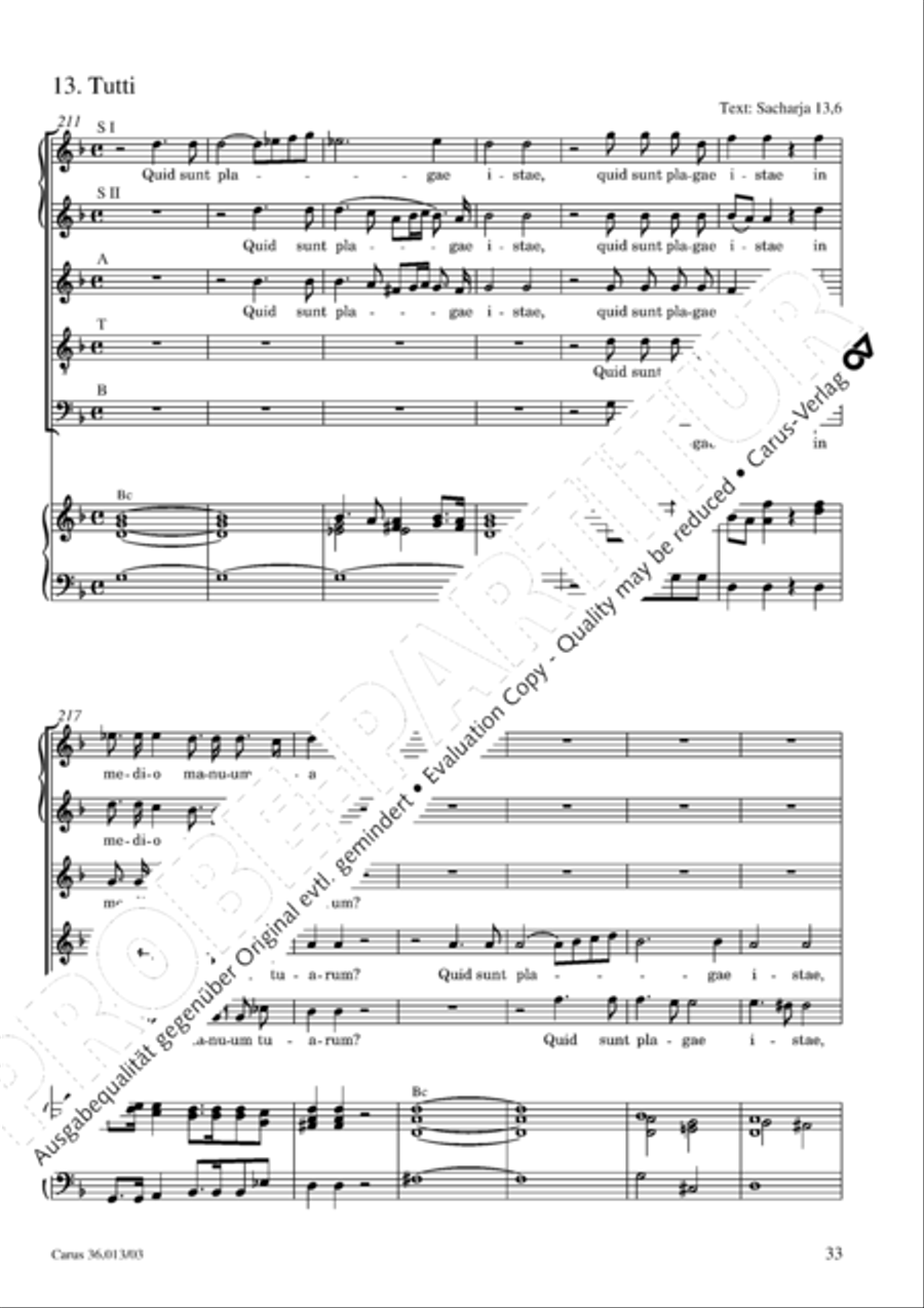 Membra Jesu nostri SSATB scores gallery preview page 34