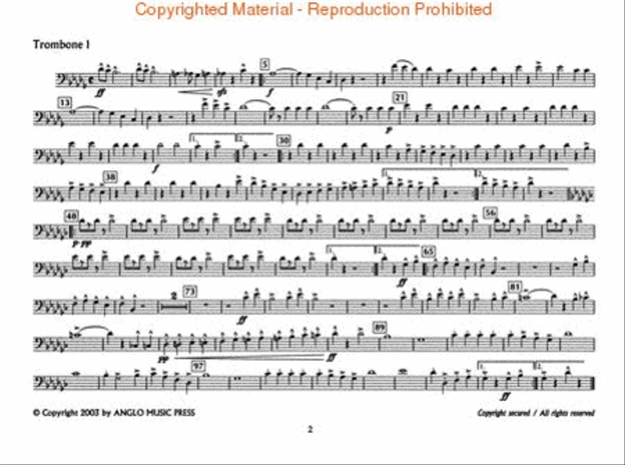Famous Sousa Marches Famous Sousa Marches Concert Band scores gallery preview page 2