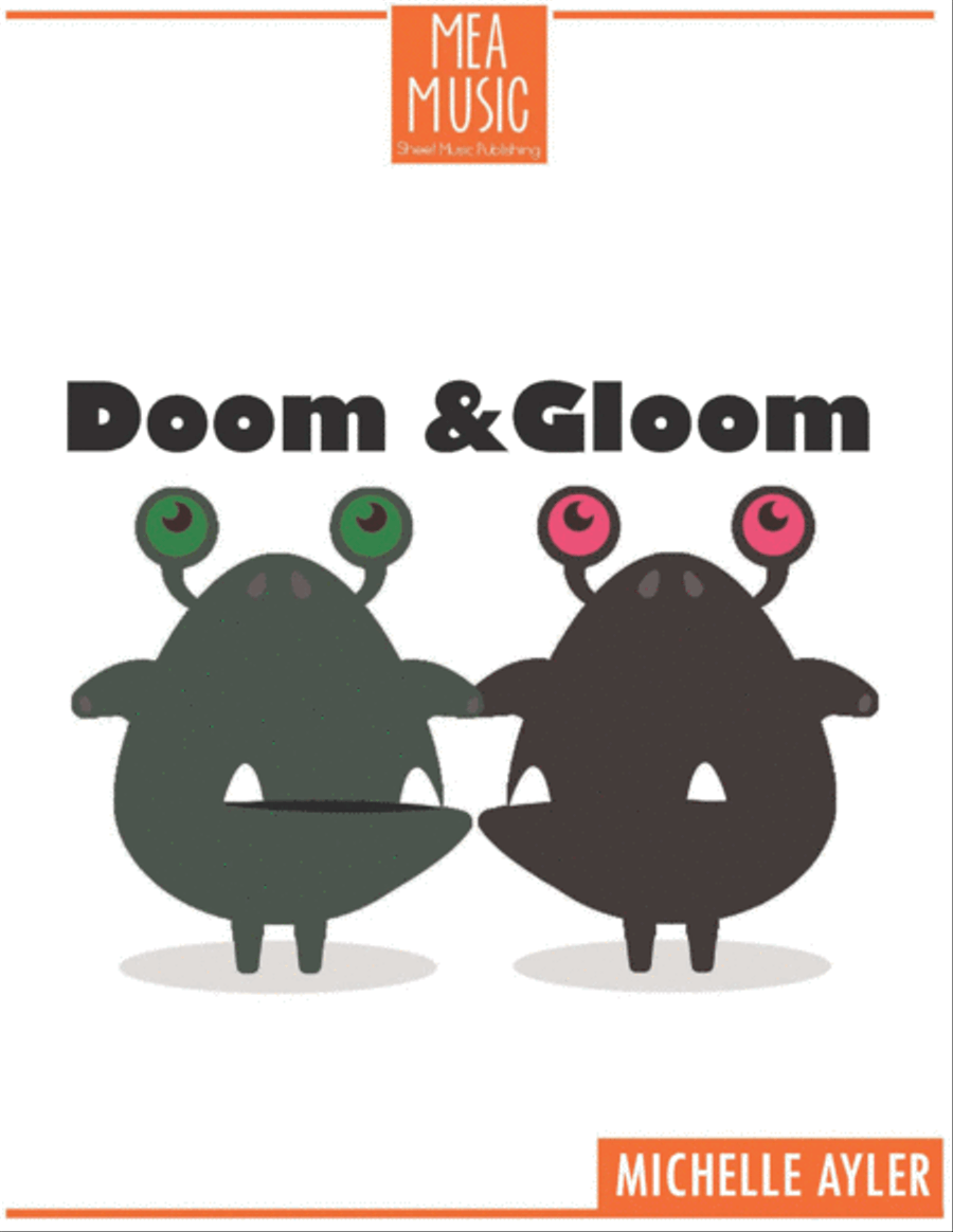 Doom and Gloom Easy Piano scores gallery preview page 1