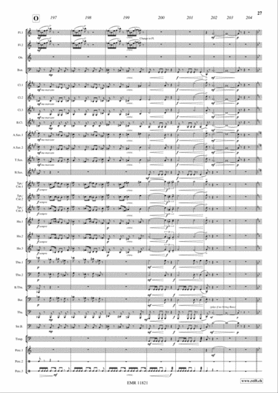 King Solomon's Mines Concert Band scores gallery preview page 28