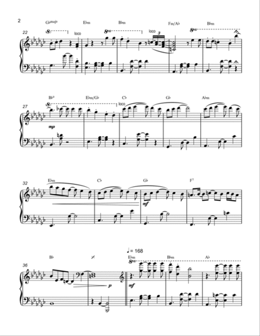 Othello Othello Piano Solo scores gallery preview page 2