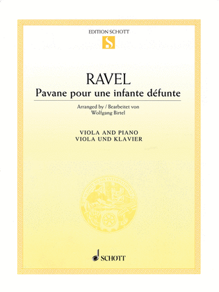 Book cover for Pavane pour une infante defunte