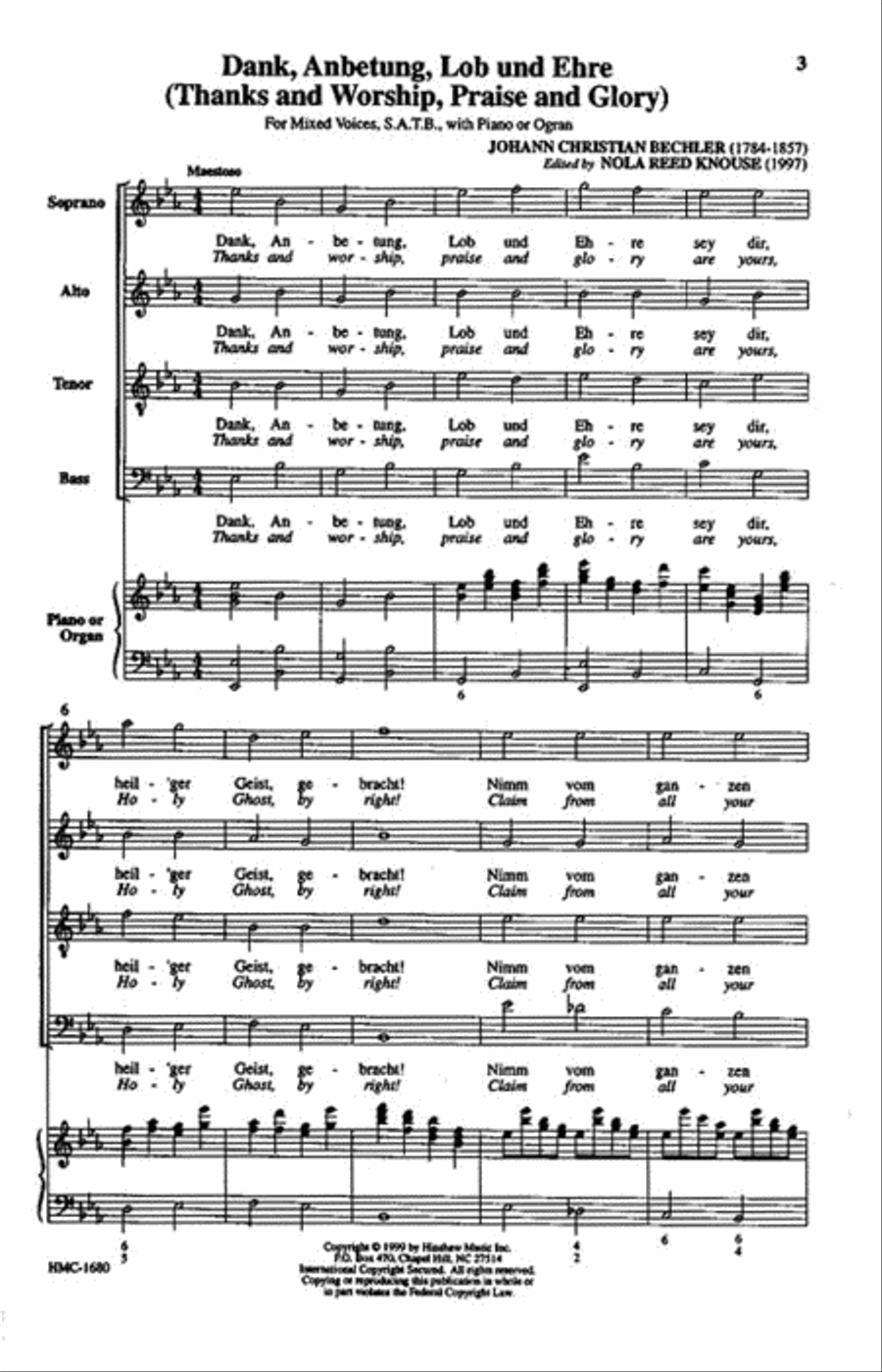 <br>Sheet music extract